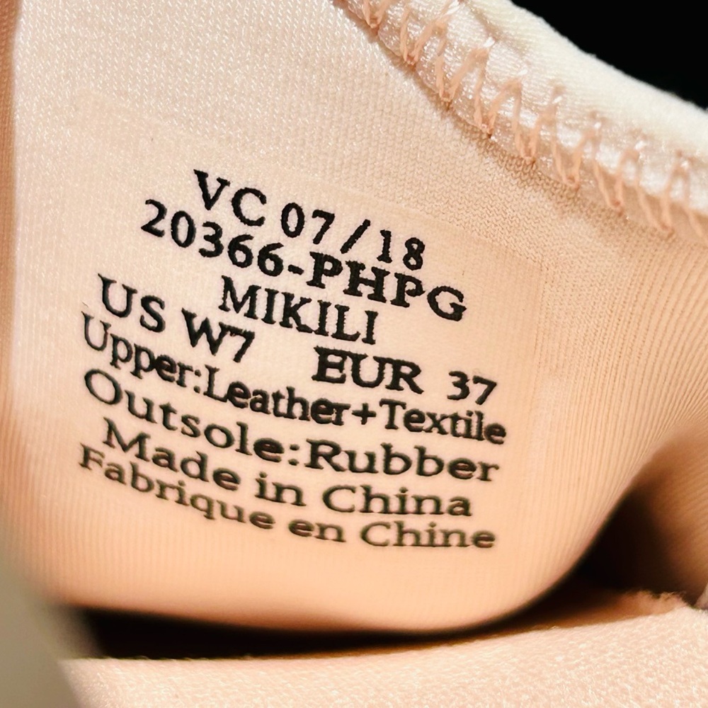 OLUKAI Pearl Blush/Pale Grey Miki Li Slip On Shoes Sneakers | Women's Size 7 - Picture 7 of 11